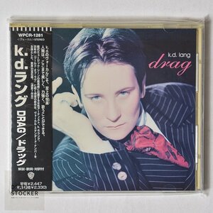 【希少！新品未使用】CD k.d.ラング (k.d.lang)/ DRAG / ドラッグ デッドストック