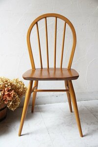 ■店頭価格　￥３８５００■アーコール・フープバックチェア５４■英国　Ercol 古木椅子　スピンドル ヴィンテージ