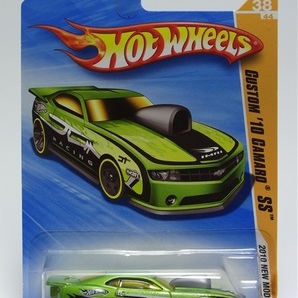 ☆☆日曜夜☆未開封新品☆CUSTOM '10 (CHEVROLET) CAMARO SS ('10 PRO STOCK CAMARO)☆HOT WHEELSの画像3