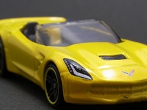 ★★★日曜夜★未開封新品★'14 (CHEVROLET) CORVETTE STINGRAY (CONVERTIBLE)★HOT WHEELS_画像2