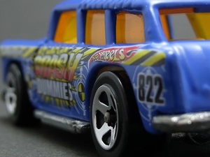 ★★日曜夜★新品★CLASSIC NOMAD (1955 CHEVROLET NOMAD) (第2世代金型)★SMASHVILLE 5-PACK★HOT WHEELS