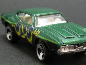 ☆日曜夜☆ルース☆OLDS 442 (1970 OLDSMOBILE 442 W-30) (第1世代金型)☆SEEIN' 3-D SERIES☆HOT WHEELS