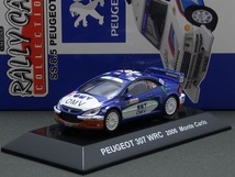 ★★日曜夜★ルース★PEUGEOT 307 WRC★2006 MONTE CARLO★MANFRED STOHL★RALLY CAR COLLECTION★CM'S★1/64_画像3