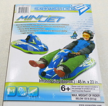 ★★ 送料7００円～ ミニジェット スノースライダー（ SNOW SLIDER MINIJET ）そり ★ ソリ ★ 雪遊び ★美品！★★ _画像8