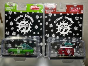 M2 Chevy Cheyenne Squarebody 1973 Volkswagen Delivery 1960 Mooneyes Christmasシャイアン フォルクスワーゲン ムーンアイズ クリスマス