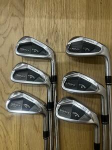 Callaway キャロウェイ LEGACY BLACK 2011 アイアン■5-9.P 6本セット■純正スチール Memphis 10【送料無料】