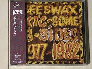 XTC / Beeswax: Some B-Side 1977-1982 ビーズワックス ☆ 帯付き日本盤、VJCP-23145