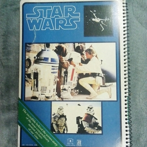 STAR WARS スターウォーズ学習ノート　東京クイン製造　日本製　新岐阜百貨店販売商品　1977年製と思われます。