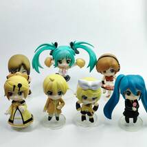 ねんどろいどぷち 7体セット 初音ミク 鏡音リン・レン MEIKO グッドスマイルカンパニー ミニフィギュア VOCALOID_画像1