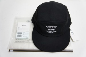 新品正規 23AW WTAPS ダブルタップス T-5 01 CAP POLY TWILL WUT ツイル キャップ 帽子 232HCDT-HT06 黒 F 本物 1209N