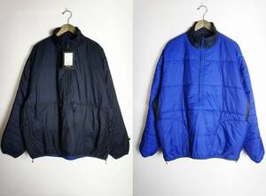 美品22AW DAIWA PIER39ダイワピア39 TECH REVERSIBLE PULLOVER PUFF JACKET リバーシブル プルオーバー パフ ジャケット BJ-22022W 601N▲