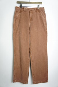 美品正規 OUR LEGACY アワーレガシー VINTAGE MOLESKIN CHINO PANTS ビンテージ モールスキン チノ パンツ 茶ピンク サイズ46 本物 515N