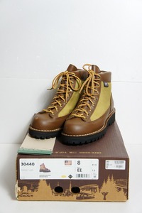 正規 Danner ダナー DANNER LIGHT ダナーライト レース アップ トレッキング ブーツ 30440 茶 US8 本物 525N