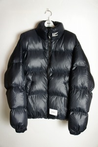 美品22AW WTAPSダブルタップス BIVOUAC JACKET NYLON RIPSTOP FORTLESS 耐久撥水加工 OEKO-TEX 中綿ジャケット ダウン222BRDT-JKM04 黒909N