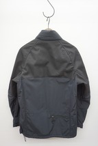 美品20AW JUNYA WATANABE ジュンヤワタナベ × THE NORTH FACE ノースフェイス Fleece Jacket ナイロン フリース ジャケット 黒紺S 1213N▲_画像2