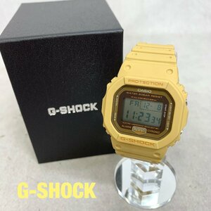 美品 CASIO カシオ G-SHOCK Gショック DW-5600PT-5JF Tone on tone デジタル クォーツ メンズ レディース ベージュ 腕時計 時計