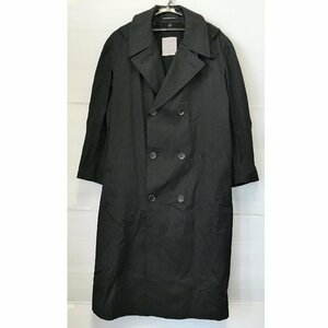 Yohji Yamamoto ヨウジヤマモト FK-C19-029 フード ライナー スプリング コート ブラック メンズ 2 M ロング アウター ジャケット 日本製