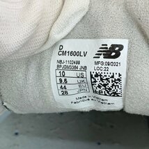 極美品 New Balance ニューバランス CM1600LV ABZORB ローカット スニーカー ランニング シューズ 28cm ネイビー メンズ 靴_画像7