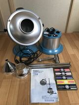 黒田製作所 コウケントー 1号器 2002年11月製 カーボン付き 家庭用光線治療器　集光器3個、ガラス管1個、取扱説明書 動作確認済　中古品_画像1