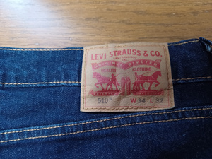 Levi's 510 w34(86cm) スキニーフィットジーンズ　使用感少なめ ストレッチ生地　送230円可能