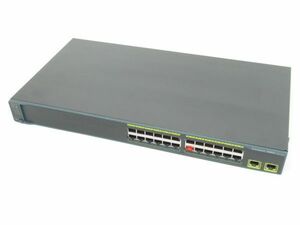 ‖接続確認済‖CISCO シスコ Catalyst 2960 series【型番: WS-C2960-24TT-L V05】中古品 1台【先月まで使用品】イーサネット LAN HUB