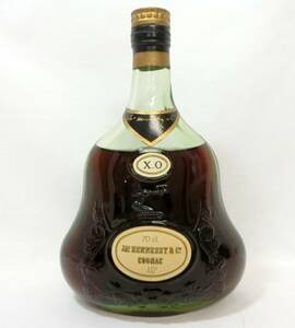 1000円スタート 酒 COGNAC JA's Hennessy X.O グリーンボトル 700ml 40％ コニャック ヘネシー ブランデー 未開栓 12 お酒⑭526