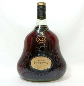 1000円スタート 酒 COGNAC Hennessy X.O グリーンボトル 1000ml コニャック ヘネシー ブランデー 1L 未開栓 11 お酒⑬504