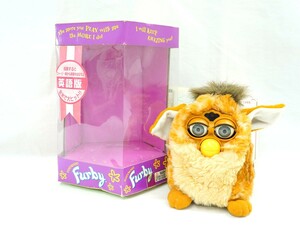 1000円スタート ファービー 英語版 Furby TOMY 説明書/辞書/血統書/箱付き 育成 バーチャルペット 動物 ロボット電子玩具 11 NN30040