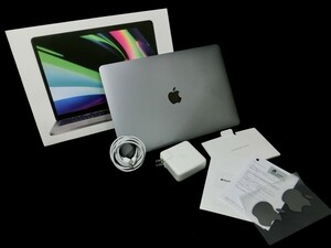 1000円スタート ノートPC Apple Mac Book Pro A2338 mac OS Big Sur 11.7.10 チップM1 メモリ8GB 13.3インチ ストレージ251GB TNM△△△FF2