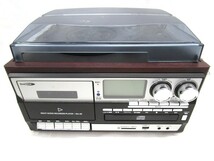 1円スタート オーディオ機器 クマザキエイム MA-89 マルチオーディオレコードプレーヤー CD カセット ラジオ レコード 11 ◯KK4020_画像5