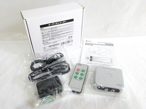 1000円スタート オーディオレコーダー SANWA SUPPLY サンワサプライ 400-MEDI025 オーディオキャプチャー 付属品有 通電確認済 GIK N9018