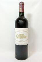 1000円スタート 酒 CHATEAU MARGAUX 2001 PREMIER GRAND CRU CLASSE 750ml 13％ シャトー マルゴー 赤 ワイン 未開栓 12 お酒⑭536_画像1