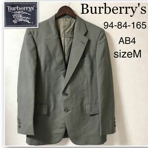 Burberrys Burberry wool &mo hair tailored jacket sizeM three . association olive series g racing ru2. button side Benz 