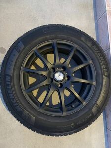  CX-5 cx-8 中古 冬セット 17インチ 114.3 ミシュラン X-ICE3+ 225/65R17 4本セット 