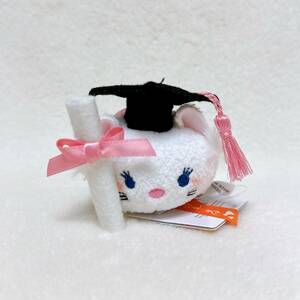 正規品★香港ディズニーランド★ツムツム　ぬいぐるみ　おしゃれキャット　マリーちゃん　卒業★海外限定　ディズニーパーク