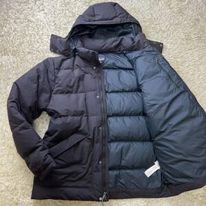 C12未使用級★希少XL!!パタゴニア patagonia ダウンジャケット メンズ ダウンドリフト アウター Downdrift Jacket 撥水加工◎ ネイビー 紺