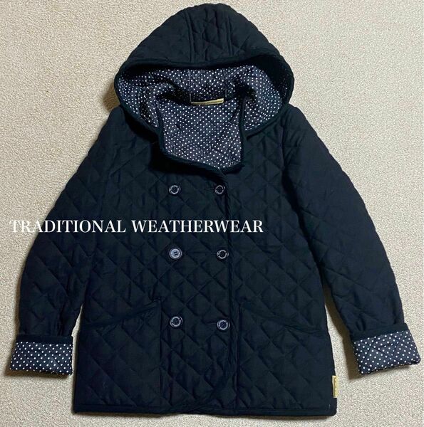 TRADITIONAL WEATHERWEAR トラディショナルウェザーウェア ドット フード ジャケット