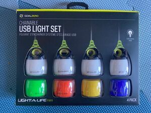 【新品未使用】【送料無料】goal zero usb light set