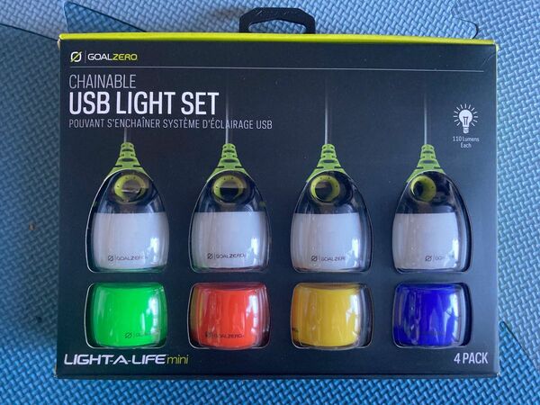 【新品未使用】【送料無料】goal zero usb light set