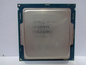 intel Xeon E3-1225V5 SR2LJ 3.30GHz 動作品