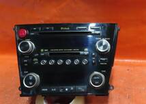 BY6077 現状渡し スバル BP5 BPE BL5 BL9 レガシィ 純正/mcIntosh ヘッドユニット/CD&MDデッキ PF-41131/6連CDチェンジャー ※MD再生不可_画像3