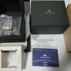 ★ラスト1本 超希少 オシアナス OCW-S6000JCS-2AJR 70本限定 シリアル良番 新品 タグ付 カシオ CASIO OCEANUS OCW-S6000JC-2AJR上位モデルの画像8