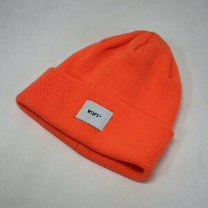 WTAPS BEANIE 192MADT-HT02 ダブルタップス ビーニー size X 00 オレンジ ニット帽 被り物