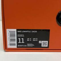 SACAI NIKE LDV WAFFLE Triple White BV0073-101 size 11 新品 箱付 サカイ ナイキ エルディーブイ ワッフル トリプルホワイト スニーカー_画像8