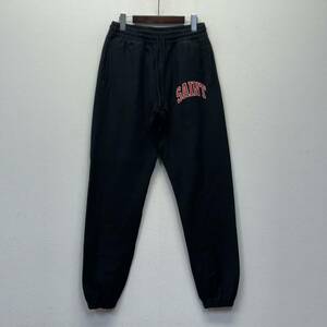 SAINT MICHAEL ARCH LOGO Pants Black セントマイケル アーチロゴ パンツ ブラック size S ストリート 長ズボン 新品未使用品