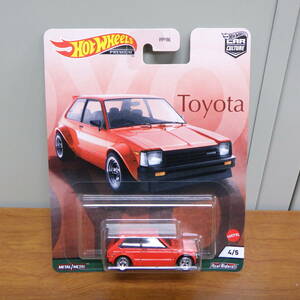 HW hotwheels ホットウィール トヨタ Toyota ‘81 TOYOTA スターレット STARLET KP61 カーカルチャー ミニカー