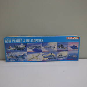 DRAGON ASW PLANES & HELICOPTERS 1/700 P-3C ORION S-3A VIKING TUPOLEV TU-95 BEAR D NIMROD MR.2 TU-26M BACKFIRE B KA-27 HELIX A