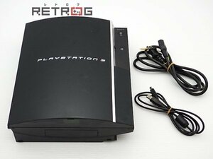 PlayStation3 80GB クリアブラック（旧型PS3本体・CECHL00） PS3