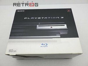 PlayStation3本体 60GB（CECHA00/クリアブラック） PS2ソフト動作未確認 PS3