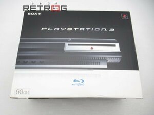 PlayStation3本体 60GB（CECHA00/クリアブラック） PS2ソフト動作未確認 PS3